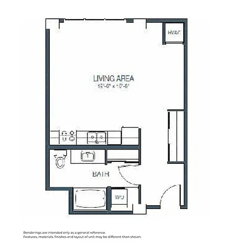 Floor plan STUDIO