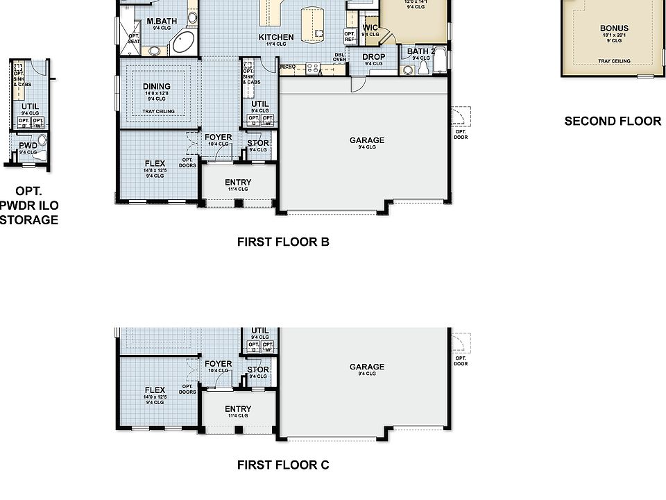 Monaco Plan, Marisol Pointe at MiraBay Signature Series, Apollo Beach