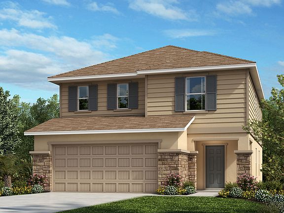 Exterior E with Stone