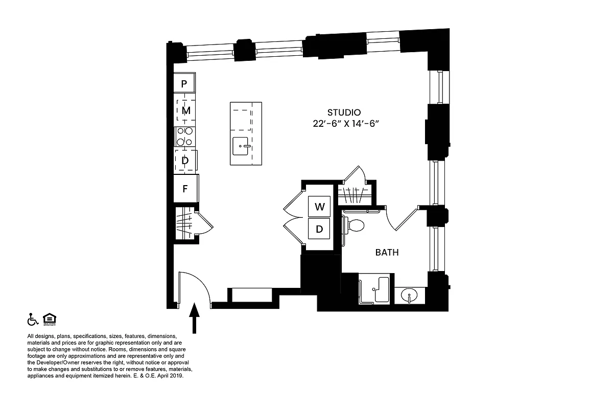 Floor plan C ADA