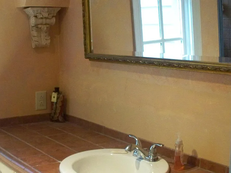 Sink in Upper Master Bath.