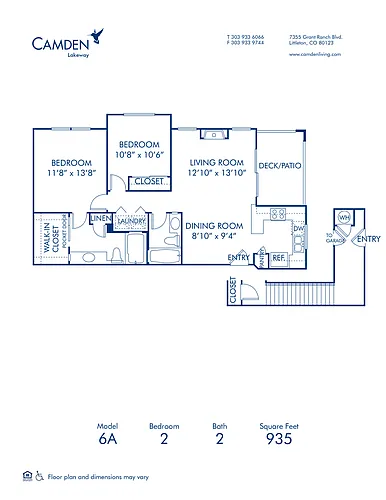 Floor plan 6A