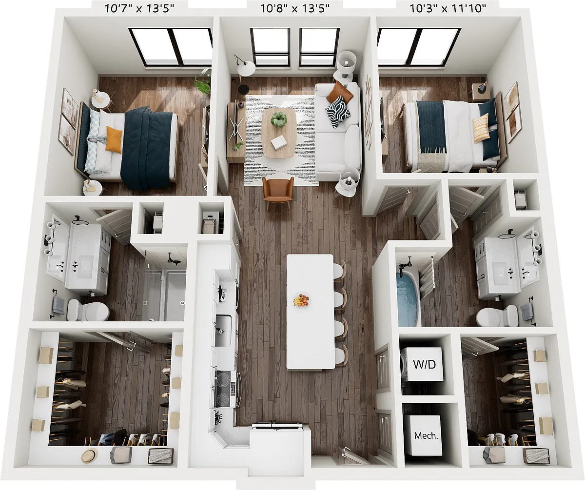 Floor plan B12