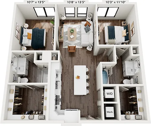 Floor plan B12