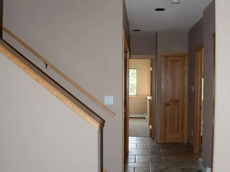 Hallway from kitchen to bedrooms