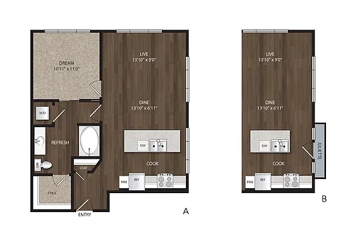 Floor plan A9 B