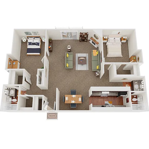Floor plan 2BI