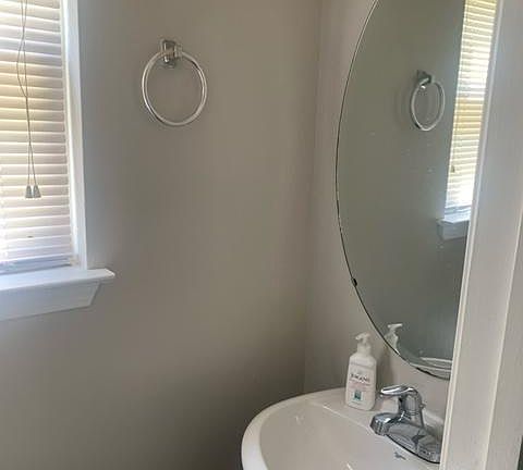 1/2 Bath on the lower level. Hardwood floors.