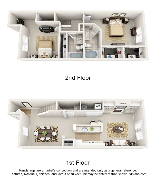 Floor plan Spinnaker