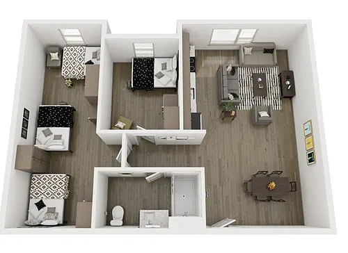 Floor plan Private Room