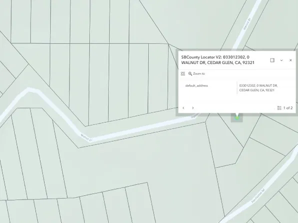 0 Walnut Dr Lot 49, Cedar Glen, CA 92321