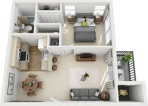 Floor plan 1A