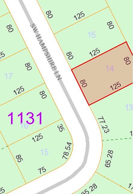 1st image of Tbd SW Hampshire Lane