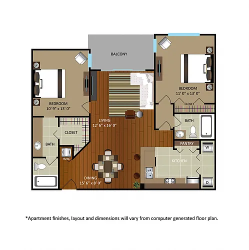 Floor plan Monaco