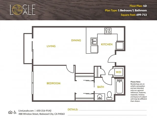 Floor plan 1D