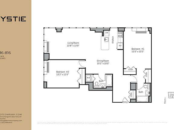 2nd image of 229 Chrystie St #816