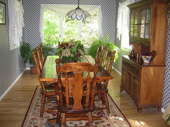 Gracious formal dining room
