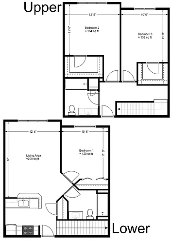 Floor plan D3