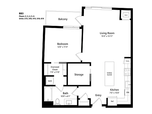 Floor plan BB3