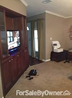 build in entertainment center in Den