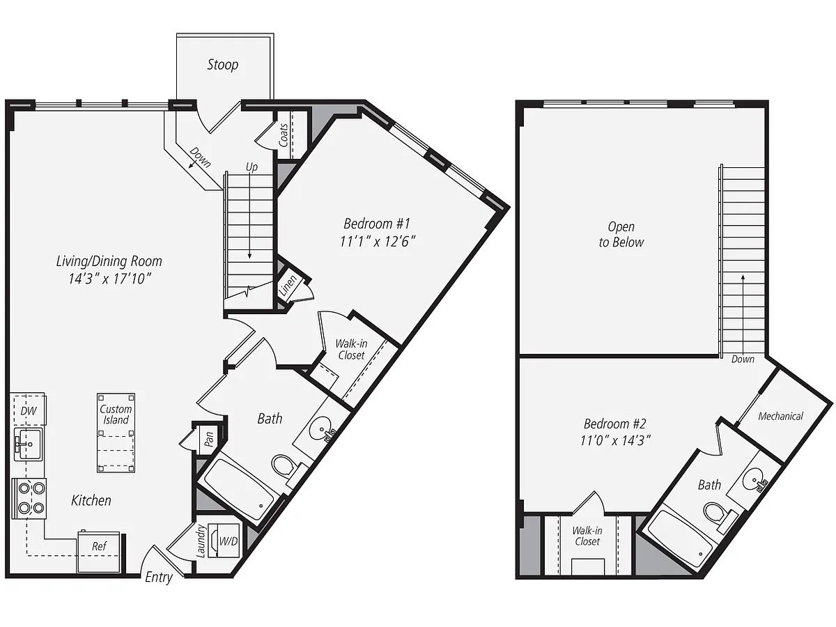 Floor plan B18L