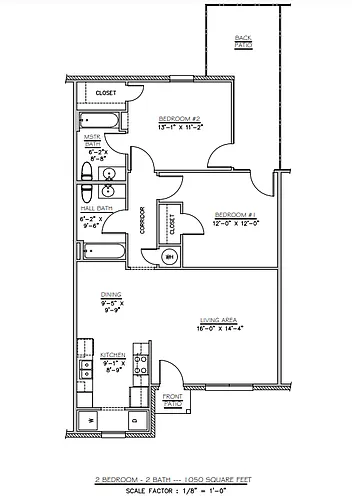 Floor plan B2