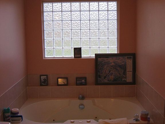 Master bath with jetted tub