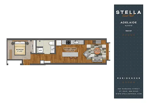 Floor plan Adelaide | Alcove
