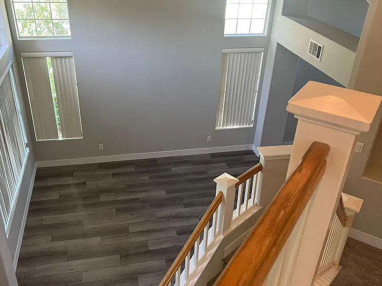 View from upstairs