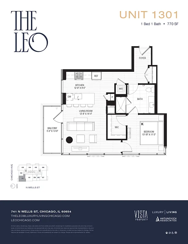 Floor plan 1301