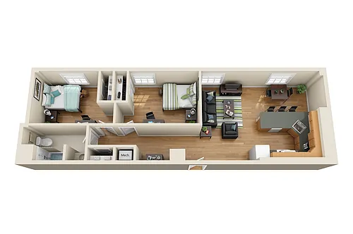 Floor plan CPT-2TP