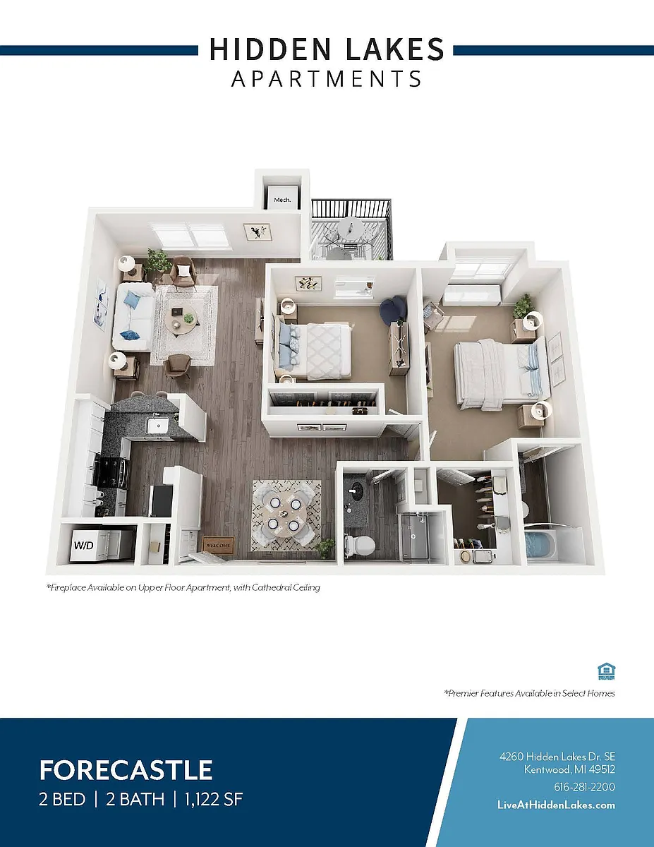 Floor plan The Forecastle