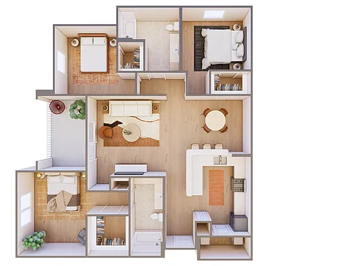 Floor plan C1