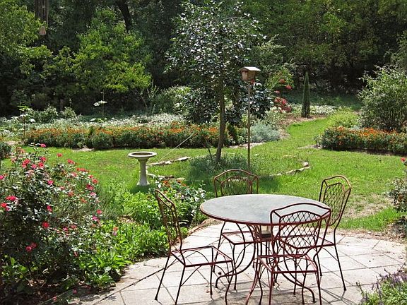 back yard from patio
