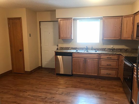 Exterior entrance directly to parking lot