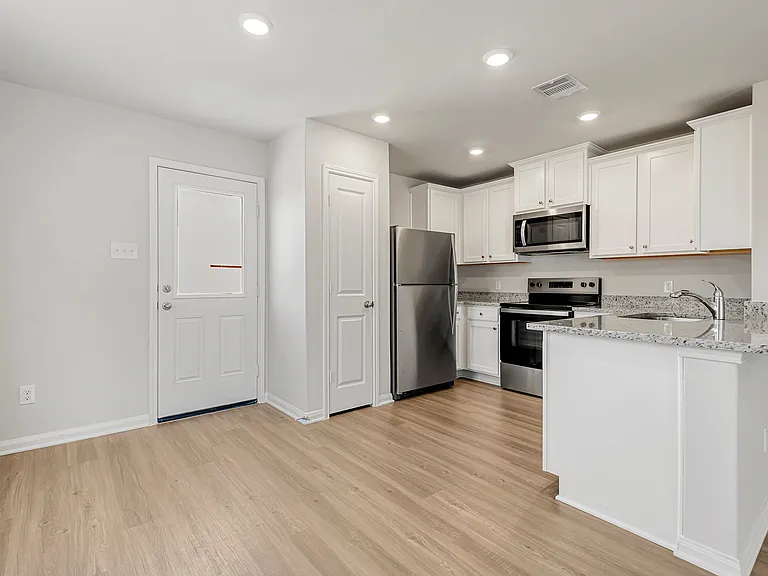 All kitchen appliances included.
