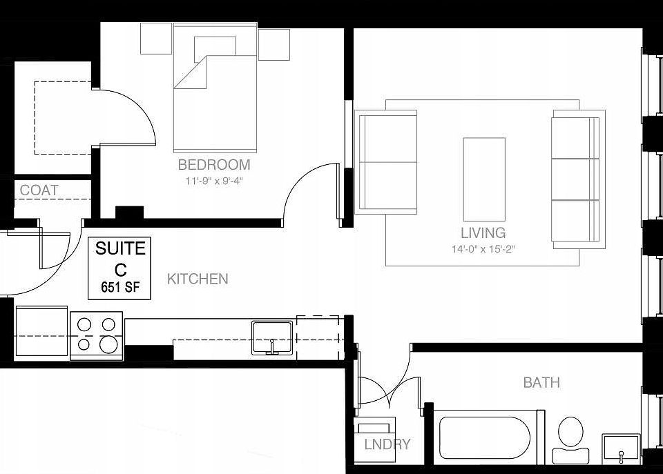 2nd image of 12635 Larchmere Blvd #3C