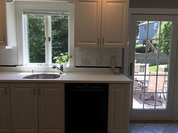 Kitchen and deck