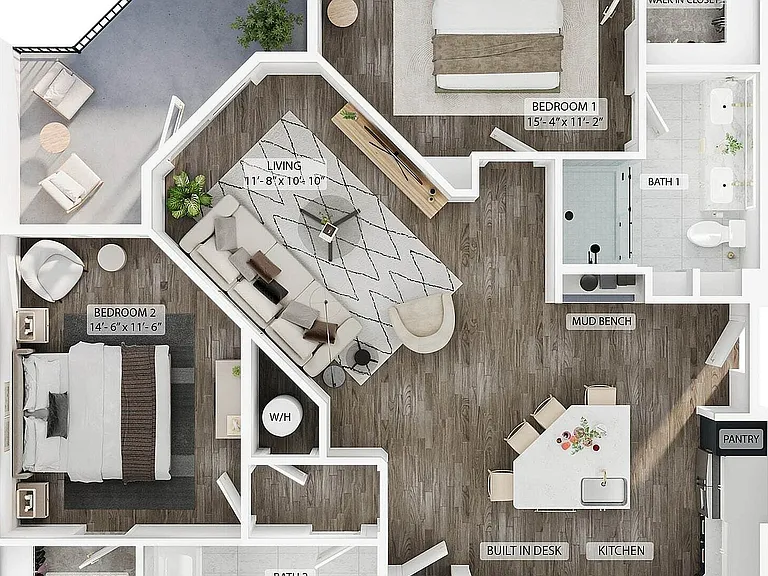 2BR/2BA - B5 2BR/2BA - B5