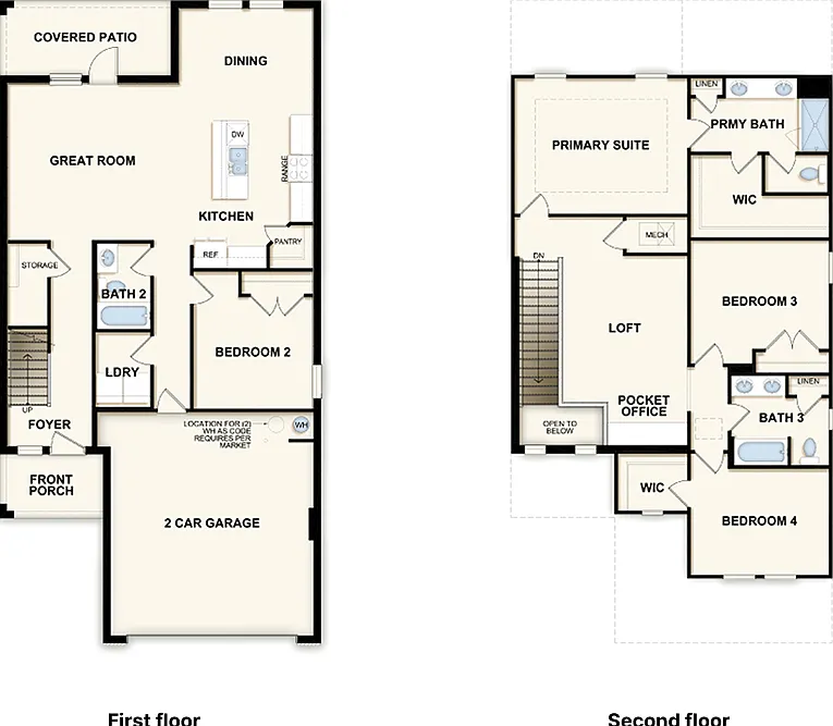 4 bed, 3.0 bath, 2245 sqft, $2,460 — Photo 2