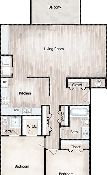 The Somerton Floorplan Diagram