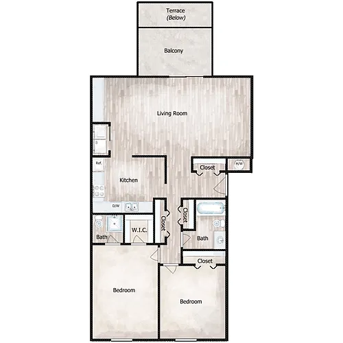 Floor plan The Somerton