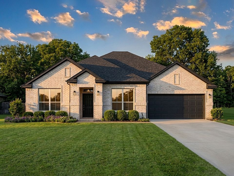 Exterior rendering of a modern farmhouse transitional style home by Kindred Homes.