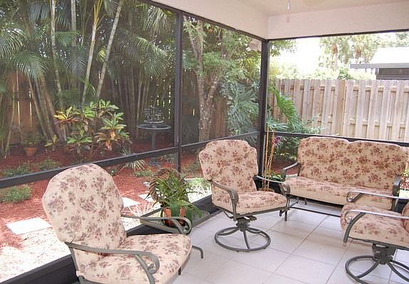 Covered and Screened Patio