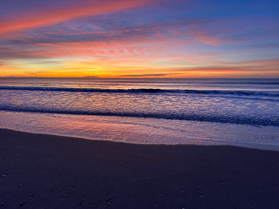 A breathtaking view from the condo of sunrise and a new day!