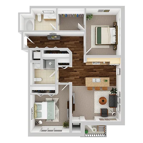 Floor plan Tower - Hyland