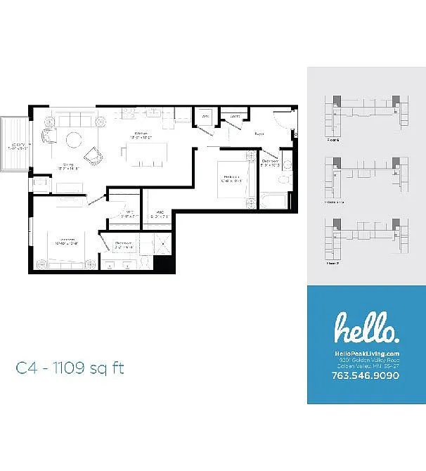 Floor plan C4