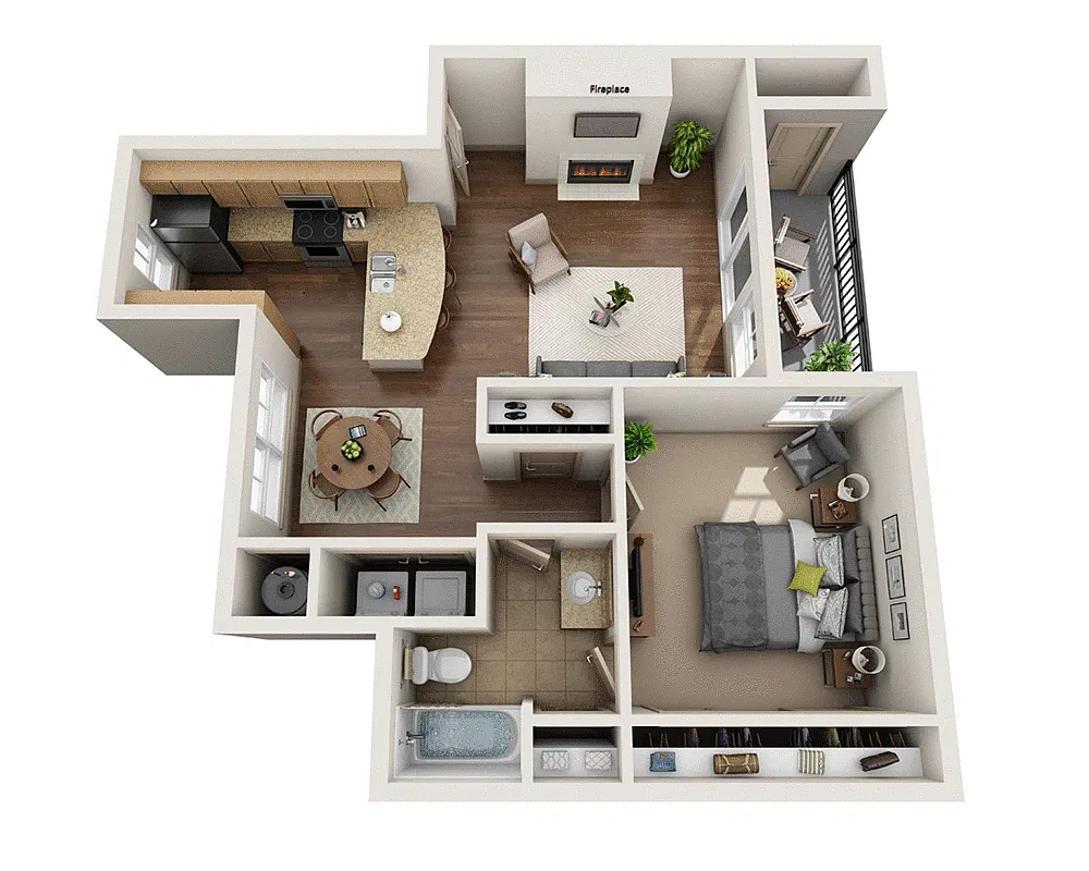Floor plan Mesquite