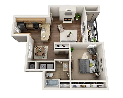 Floor plan Mesquite