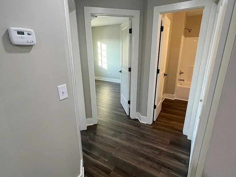 Hall to Bedrooms 2 & 3, 2nd Full Bath and Laundry